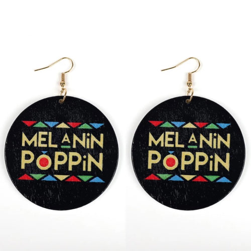 My Melanin Poppin’ Earrings