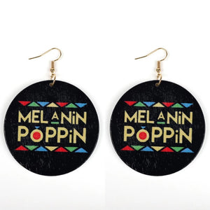 My Melanin Poppin’ Earrings