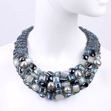 Load image into Gallery viewer, Emerald Seas Statement Necklace